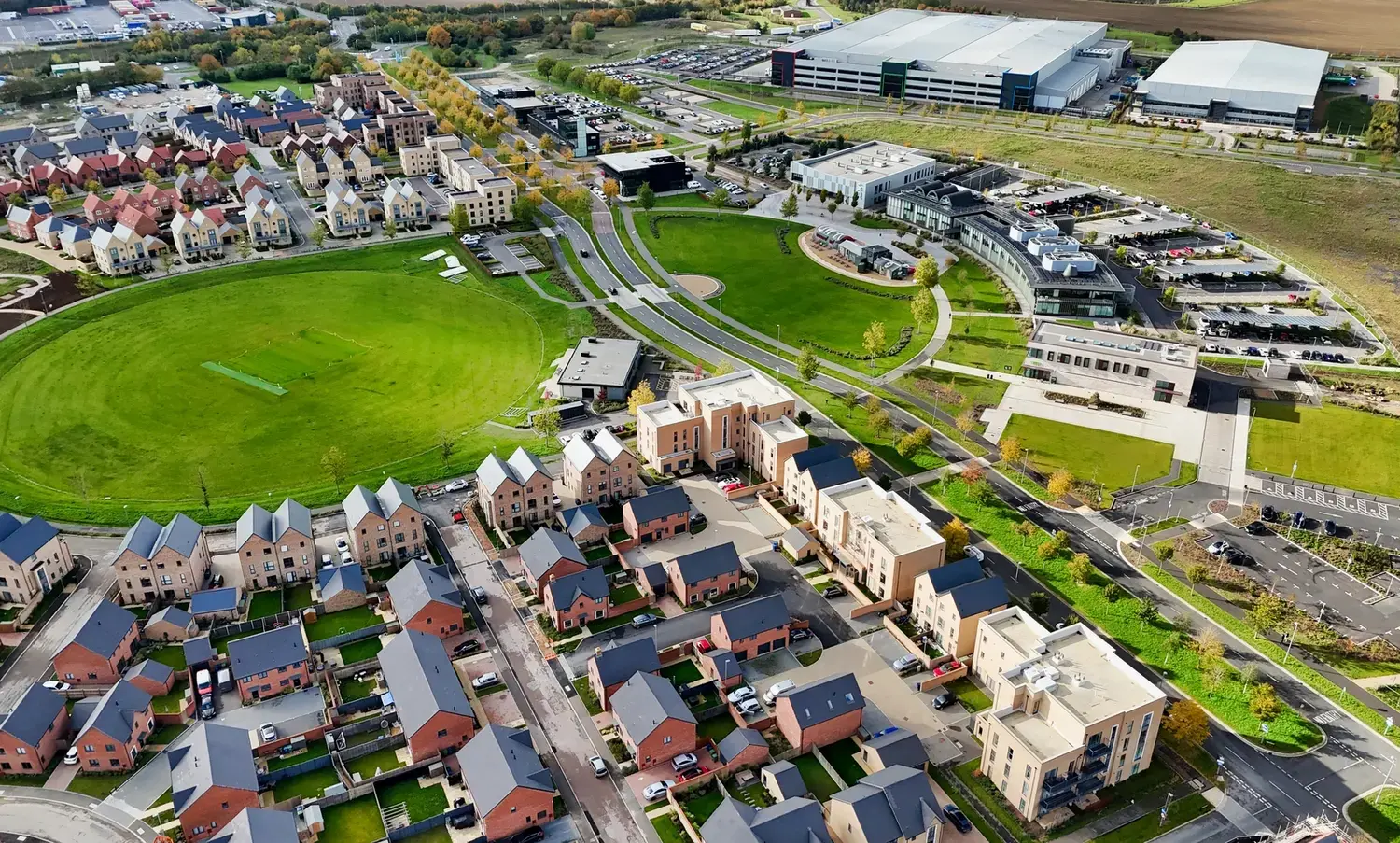 Alconbury Weald Aerial 