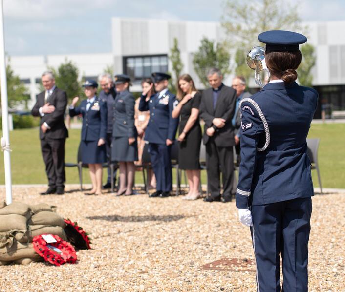 Attendance at the Alconbury Weald memorial service 