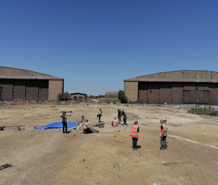 Digging for Britain at Alconbury Weald