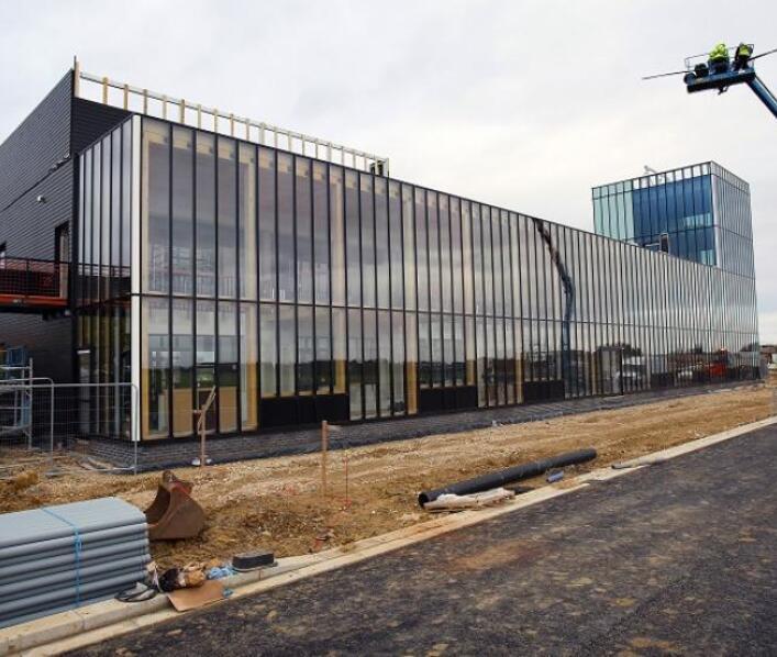 Alex the Apprentice plays his part in creating Alconbury Weald Alex the Apprentice plays his part in creating Alconbury Weald