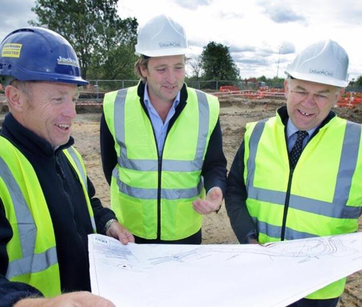 First phase of work gets underway at Alconbury Enterprise Campus First phase of work gets underway at Alconbury Enterprise Campus