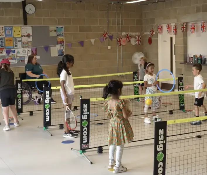 Hot Shots inclusive tennis