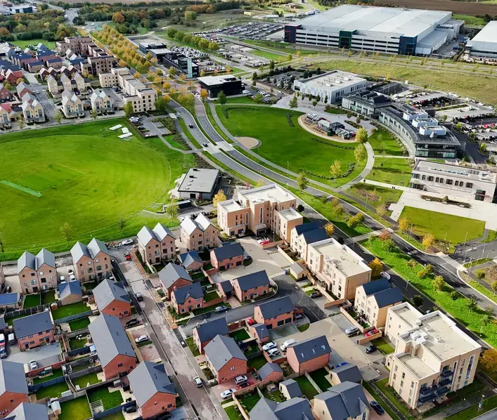Alconbury Weald Aerial 